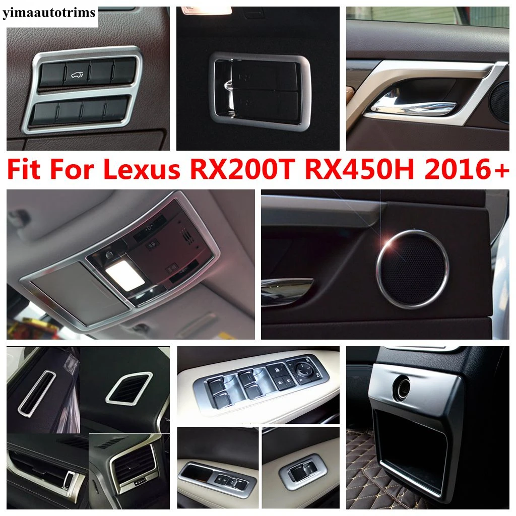 

Central Air AC Conditioning Vent / Door Speaker / Window Lift / Head Lamp Cover Accessories For Lexus RX200T RX450H 2016 - 2021