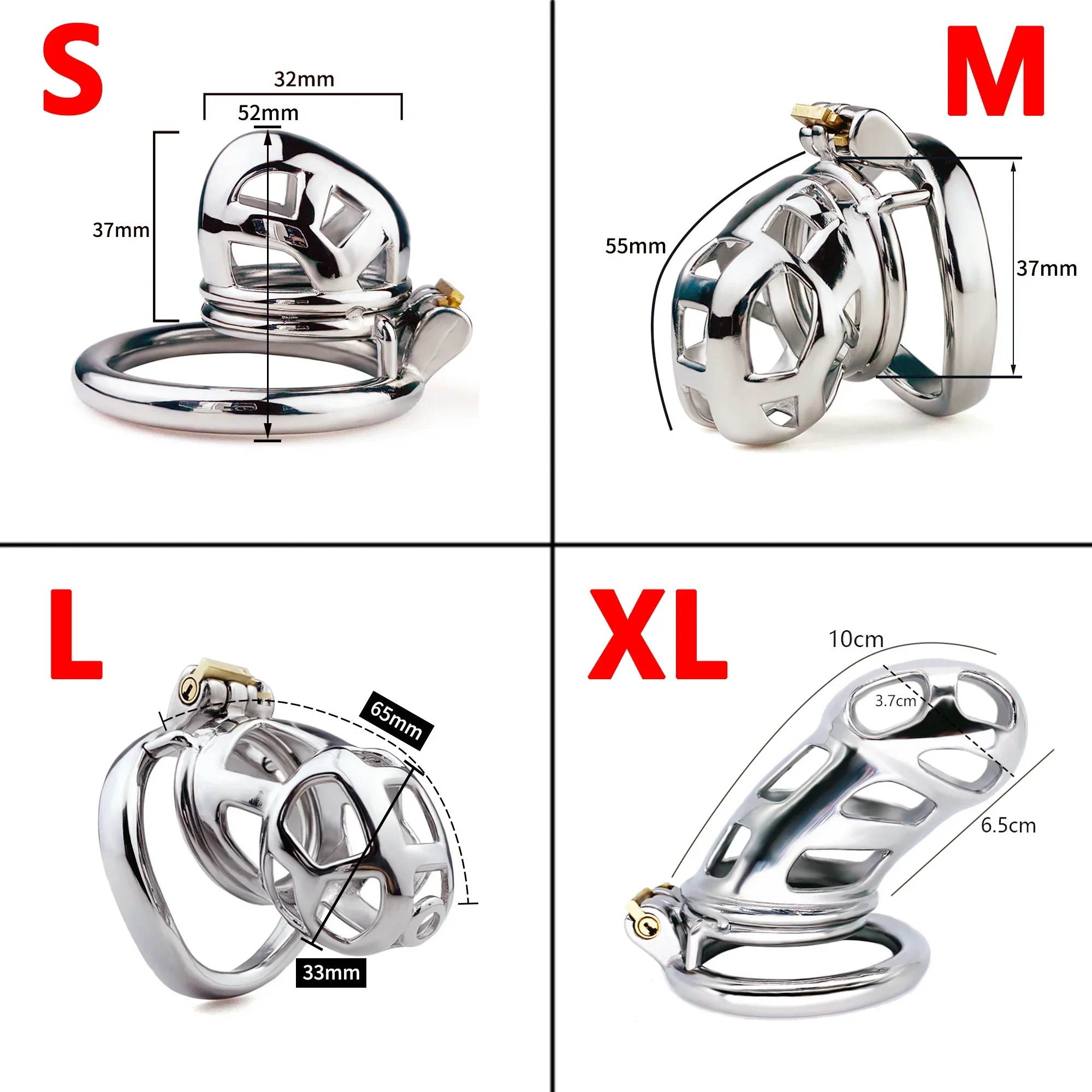 2024 High Quality Cobra Male Chastity Cage Penis Exercise Device Penis Rings Discreet Sissy Femboy Cock Cage Men Adult Goods