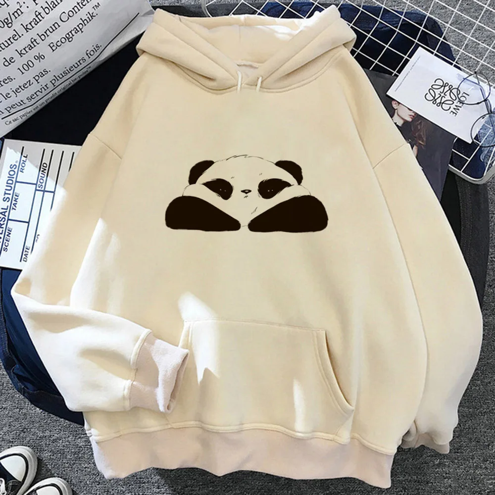 Panda hoodie trendy comfortable printed design anime anime sweater women tracksuits hoddie trendy elegant soft fabric streetwear