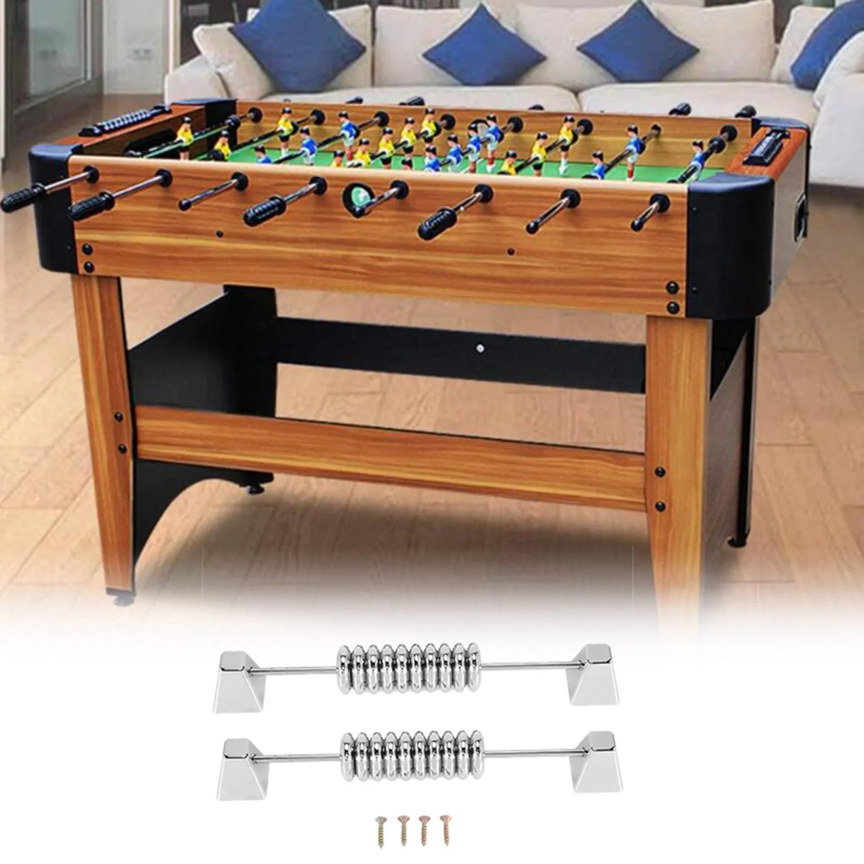 Upgrade 2Pcs Metal Table Football Counter 10 Numbers Scoring Score Counter Indicator for Standard Foosball Tables