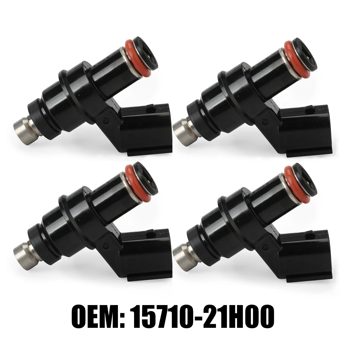 

4pcs/lot 15710-21H00 Motorcycle Fuel Injectors For Suzuki GSX-R1000 2007 2008 K7 Fuel Injector Nozzle 1571021H00