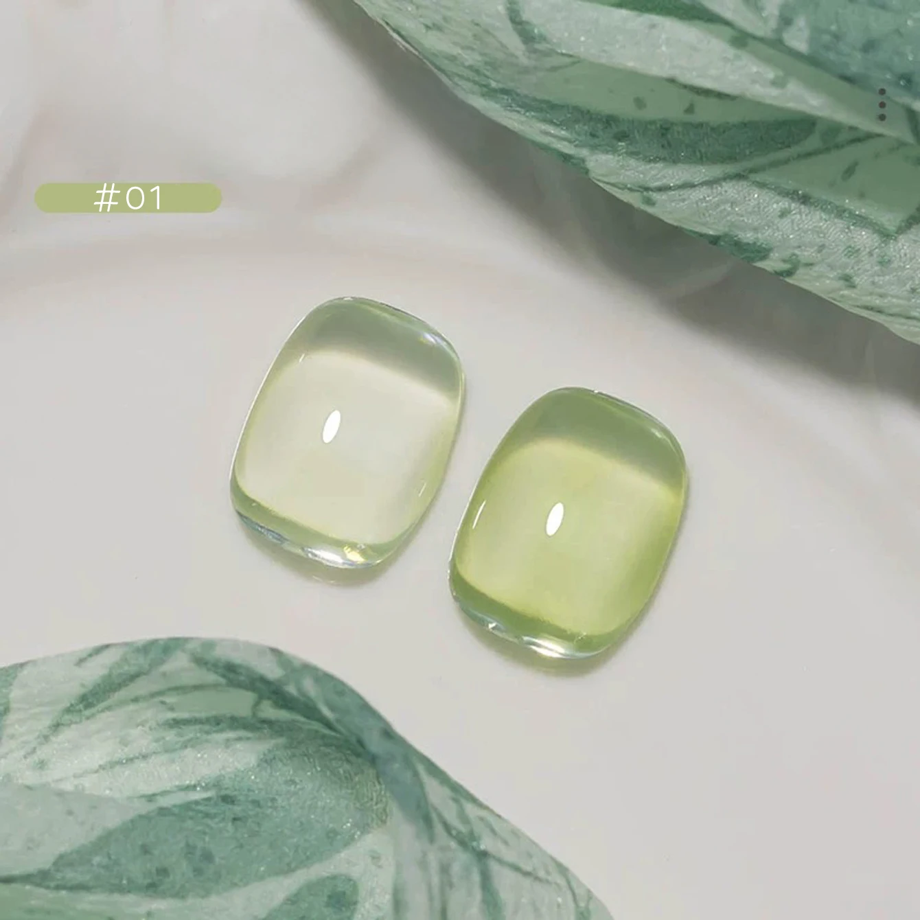 1/12 pièces 2025 nouvelle gelée transparente bleu menthe, vert lait, jaune Gel vernis à ongles pour les femmes, cadeau, Gel de Salon de manucure, dure 28 jours