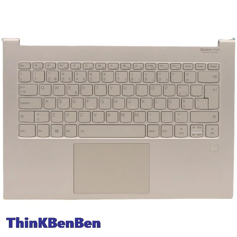 

PT Portuguese Keyboard Mica Upper Case Palmrest Shell Cover For Lenovo Ideapad YOGA C930 13 13IKB Laptop 5CB0S72645