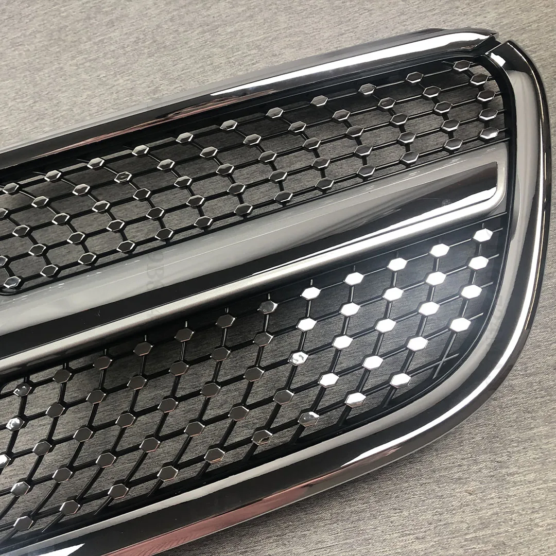 Grille d'entrée de calandre avant pour Mercedes Benz Vito W447, grille en maille moyenne, accessoires de réglage, diamant GTR, style droit, 2015-2023