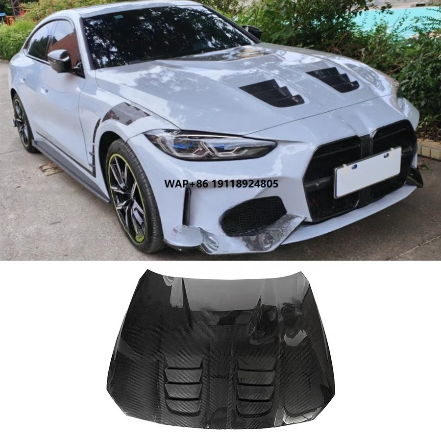 

High Quality New Carbon Fiber Engine Hood for 4 Series M440I G23 G22 26 Front Hood Bonnet Cover Body Kit