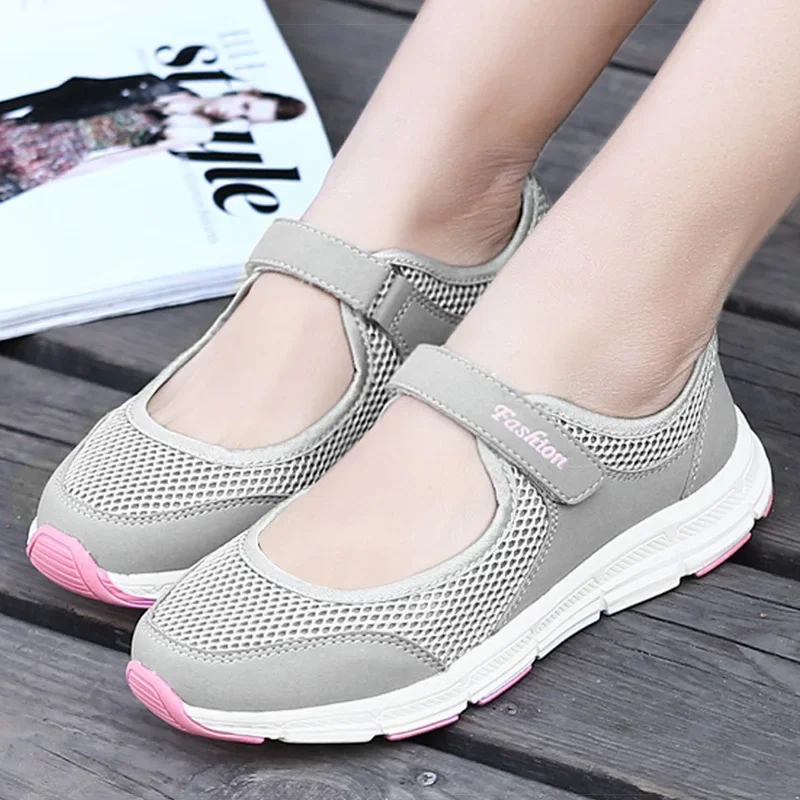 Flat shoes for women light breathable autumn summer footwear comfortable flats women moccasins Zapatos Mujeres Mary Jane shoes