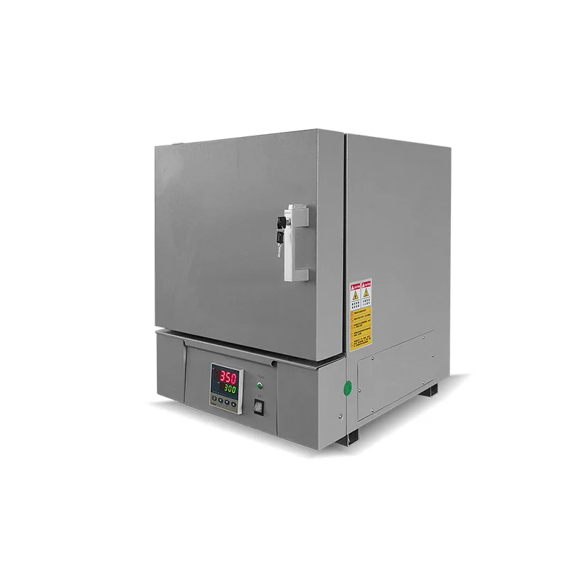 1200 degree industrial adjustable temperature universal electric furnace 30L box heat treatment high temperature vacuum muffle