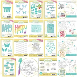 Happy You Are Loved Metal Cutting Dies Stamps Stencils for Making Christmas Scrapbooking Greeting Card Handmade Embossing New