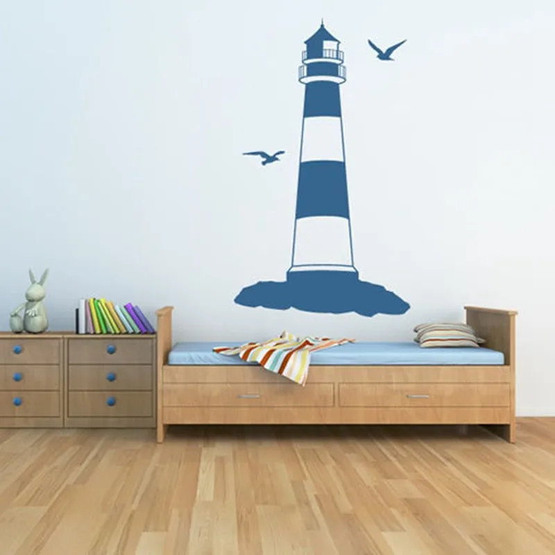 

Lighthouse Wall Sticker Vinyl Glass Decal Decor Mural Art Living Room Home Decoration