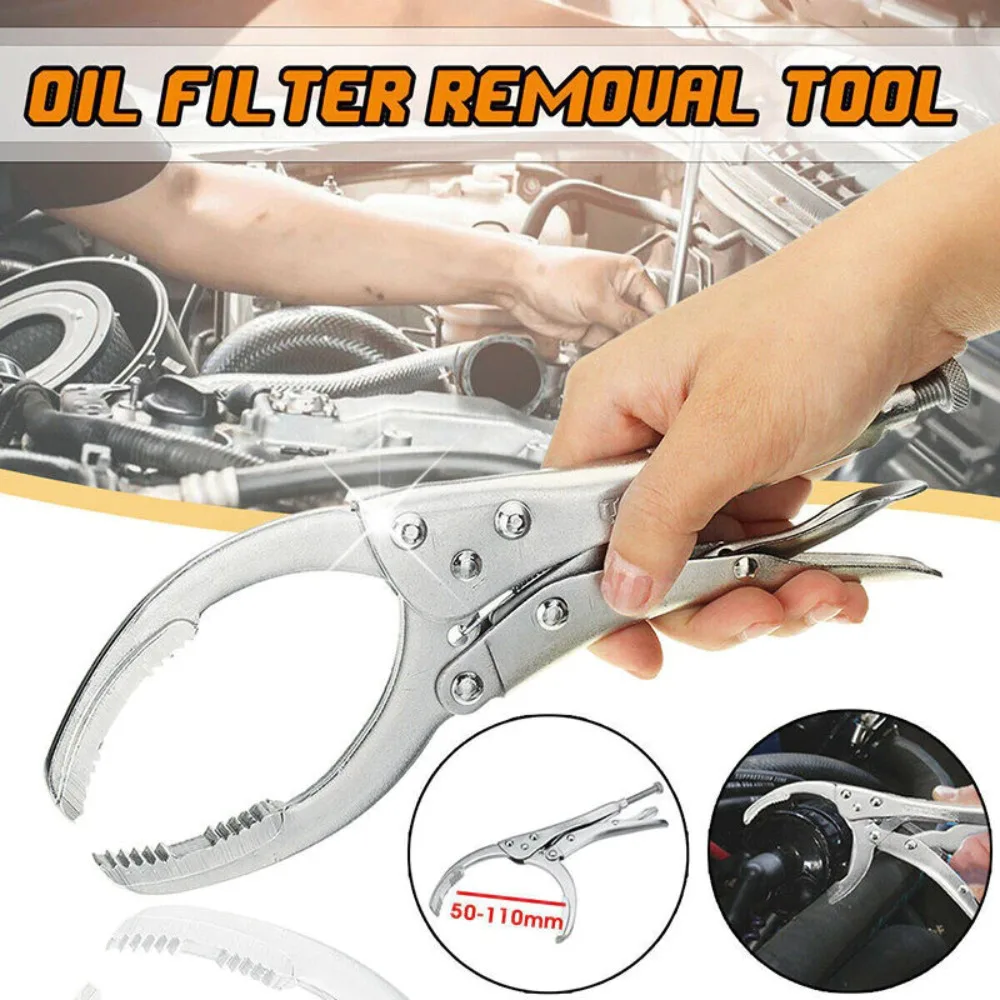 

Multi Oil Filter Key Adjustable Engine Oil Change Net Clip Car Removal Tool Specialized Repair Pliers for Service Workshops