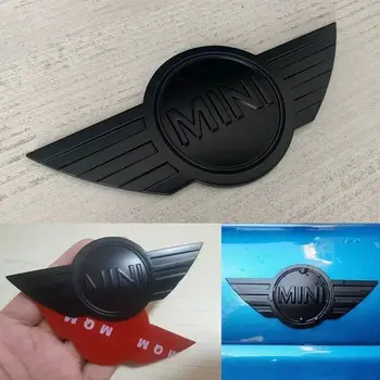 適用於 Mini Cooper S JCW F54 F55 F56 F57 F60 R55 R56 R57 R60 R61 的 3D ABS 字母 Countryman 標誌後備箱標誌貼紙 8 最佳銷售 迷你鄉村人標誌 - №4