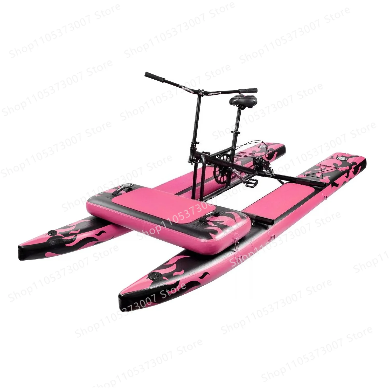 Water Bike Single Double Surf Paddle Board Recreation Bicycle Surfing Inflatable Boat