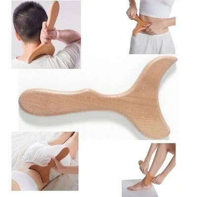 Beech scraping board whole body universal large rolling stick leg acupuncture massage meridian back special scraping artifact