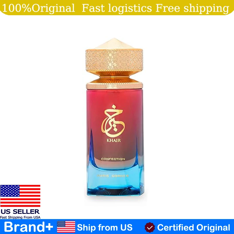 Paris Corner Khair Confection EDP 3.4 Fl Oz Sweet Candy Scent Perfume Hair and Body Spray Long Lasting Fragrance Birthday Gift