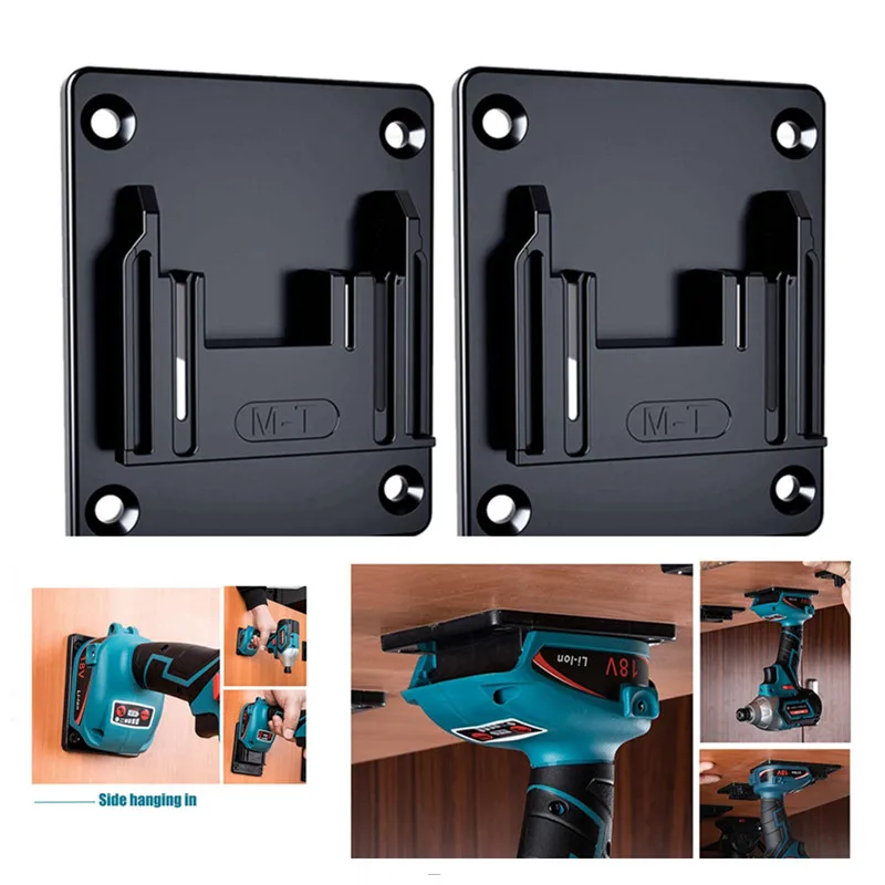 Electric Tool Holder Wall Mount Power Machine Storage Rack for Makita 14.4-18V LXT Electric Drill