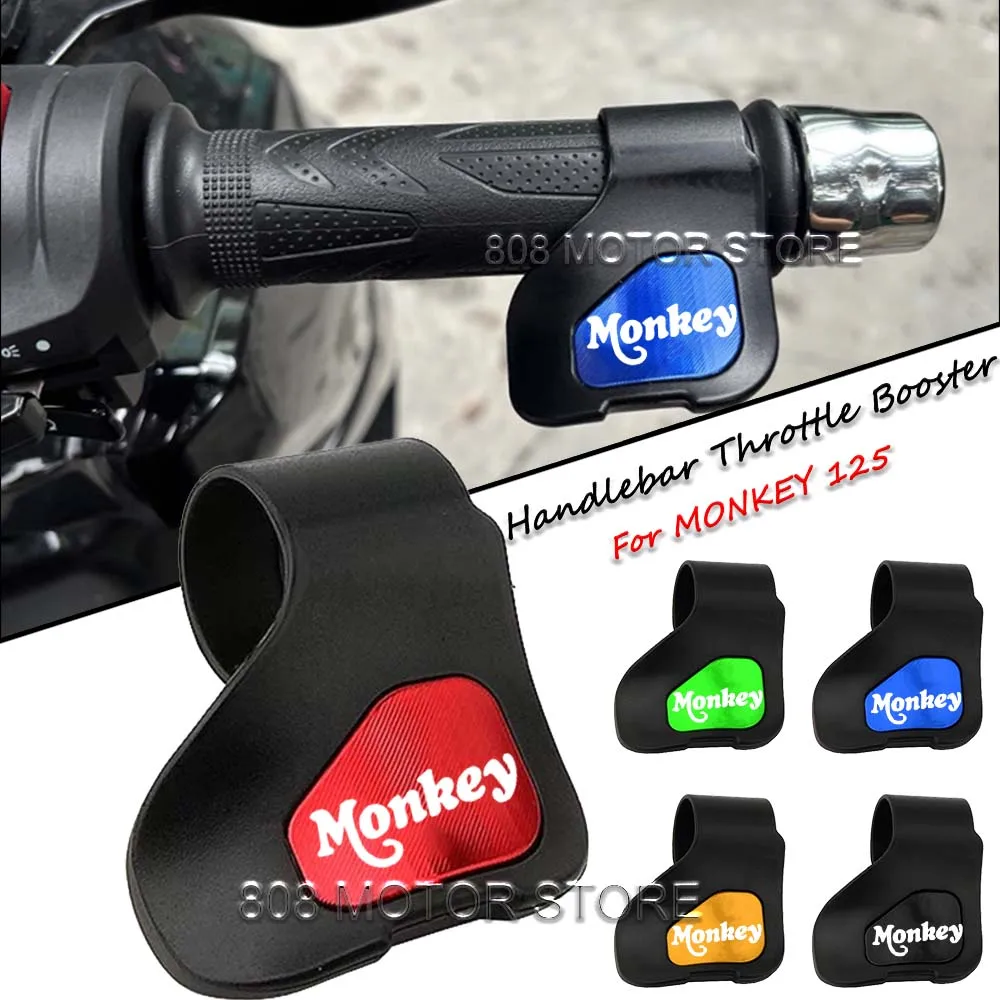

For Honda Monkey 125 monkey125 Motorcycle Grips Motorcycle Accelerator Booster Handle Grip Assistant Clip Labor Saver