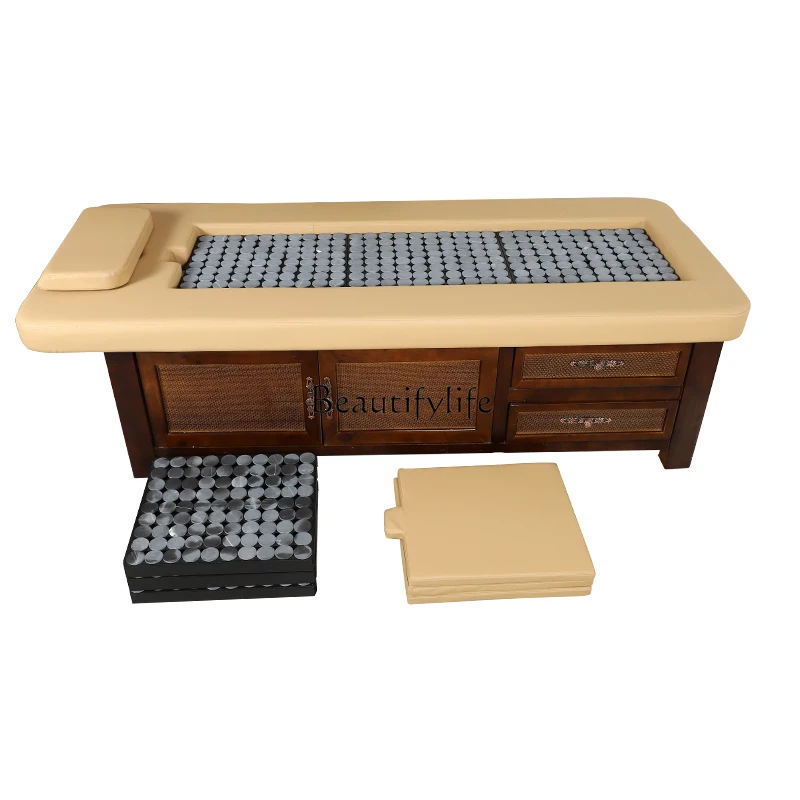 

Moxibustion Bed Physiotherapy Moxibustion Fumigation Household Smoke-Free All-in-One Machine Massage Full Moon Sweating