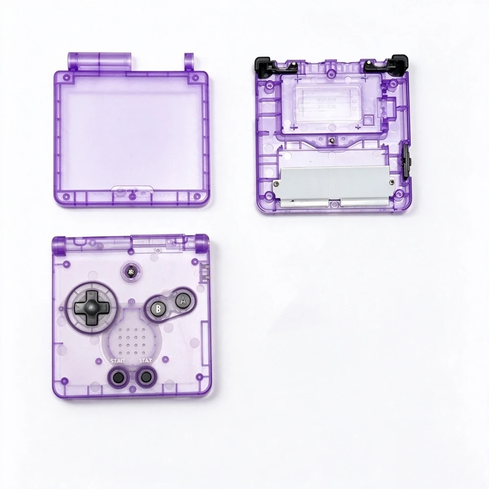 MultiColor Transparent Shell For GBASP Replacement Case Housing Cover DIY Mod Repair Parts Game Accessory