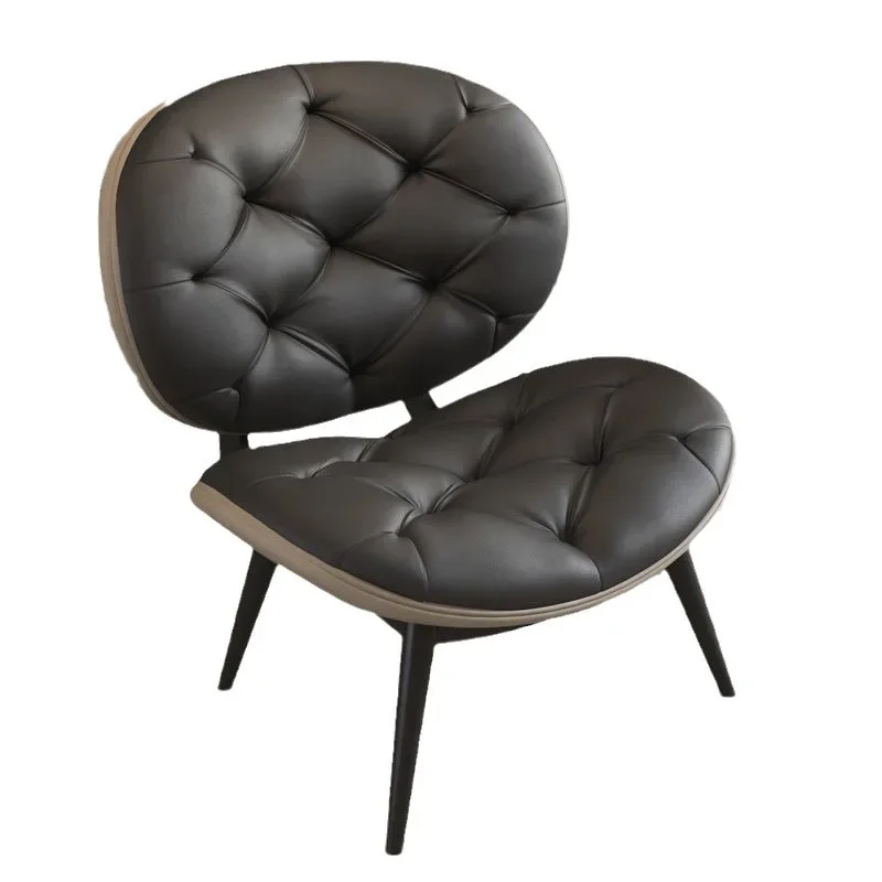 

Light luxury minimalist designer Nordic special-shaped chair, house comfortable living room single sofa