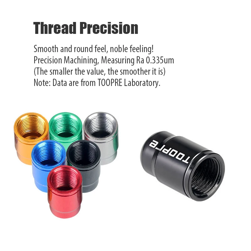 2pcs Mountain Road Bike Presta Valve Cap Schrader Valve Cap Dust Cover Aluminium Alloy For Scooter Car French American Valve