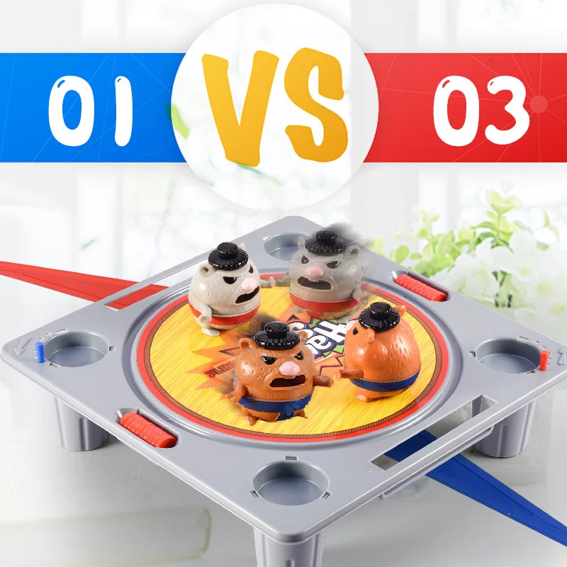 

New Fun Hamster Wrestling Desktop Game Creative Parent-child Interactive Wrestling Competition Against Educational Toys