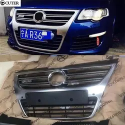 Passat R36 Abs Silvery Front Bumper Mesh Grille Grills for Vw Passat R36 Car Body Kit