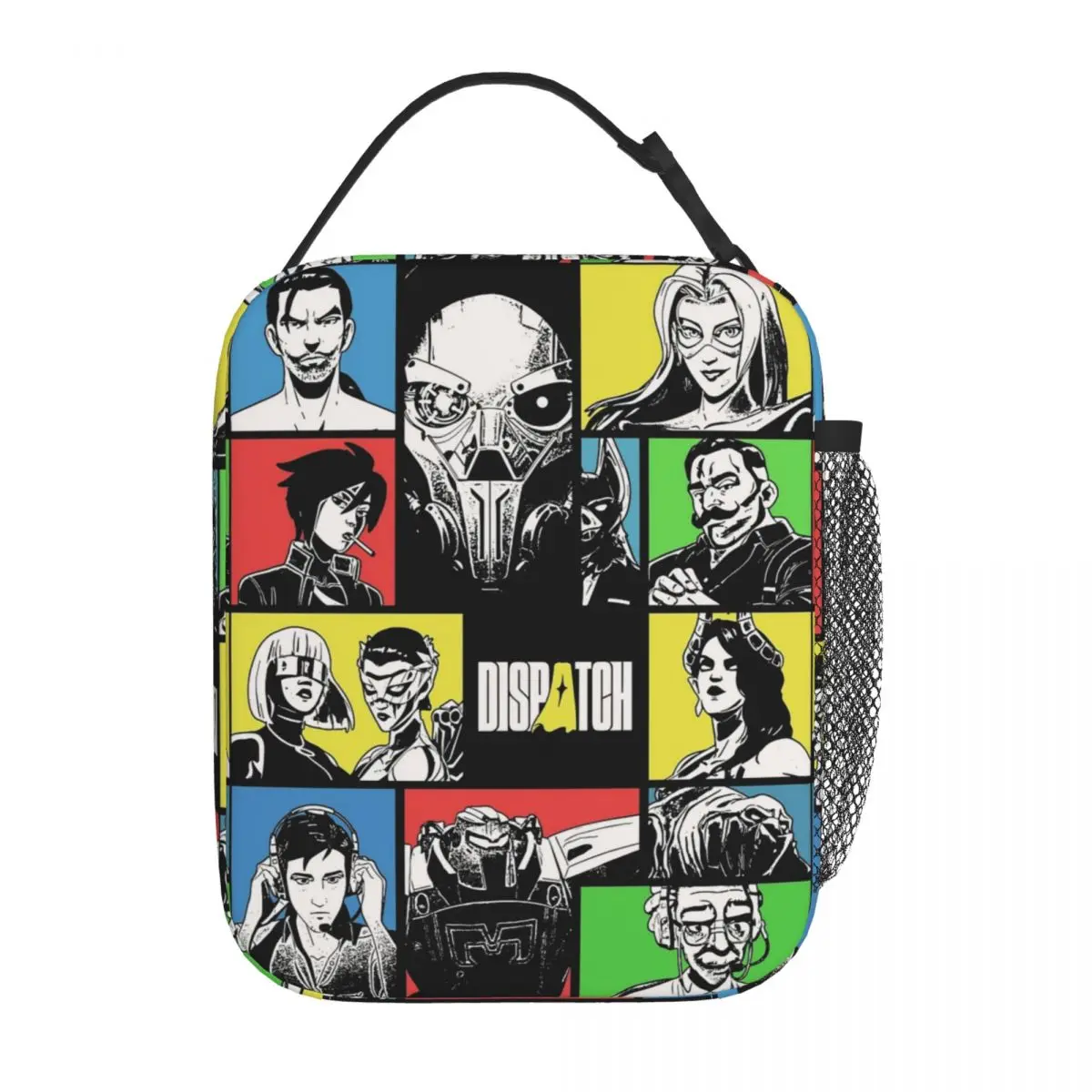 

Изолированные сумки для обеда Dispatch Game, портативная многоразовая термосумка, сумка для обеда, школьная уличная сумка для мужчин и женщин