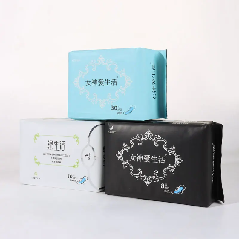 Anion Sanitary towel Feminine Hygiene Sanitary Napkin Organic Cotton Sanitary Pads for Women Health Care