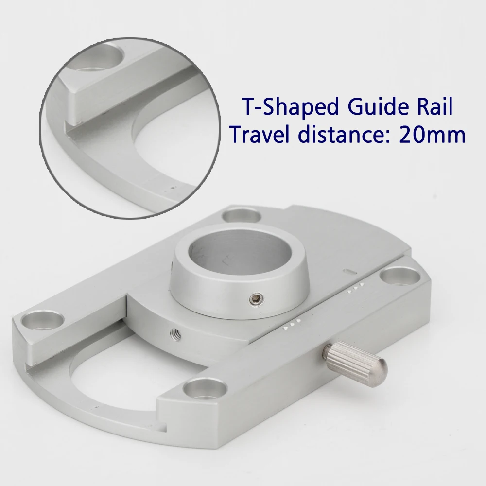 Metal Phono Tonearm Seat Dedicated Parts SME Conversion Arm Plate Inner Hole 20mm Replacement for LP Turntable Disc Vinyl R L6U7