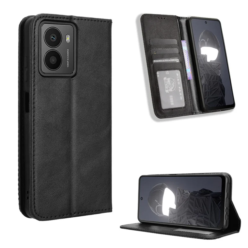 

Suitable For HMD Fusion 5G magnetic protective case for HMD Fusion 5G wallet mobile phone full leather case