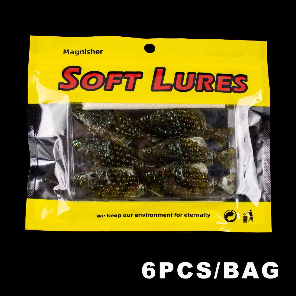 Magnisher 6 unids/bolsa cebos  - Fishing Lure Accessories reseña y precio