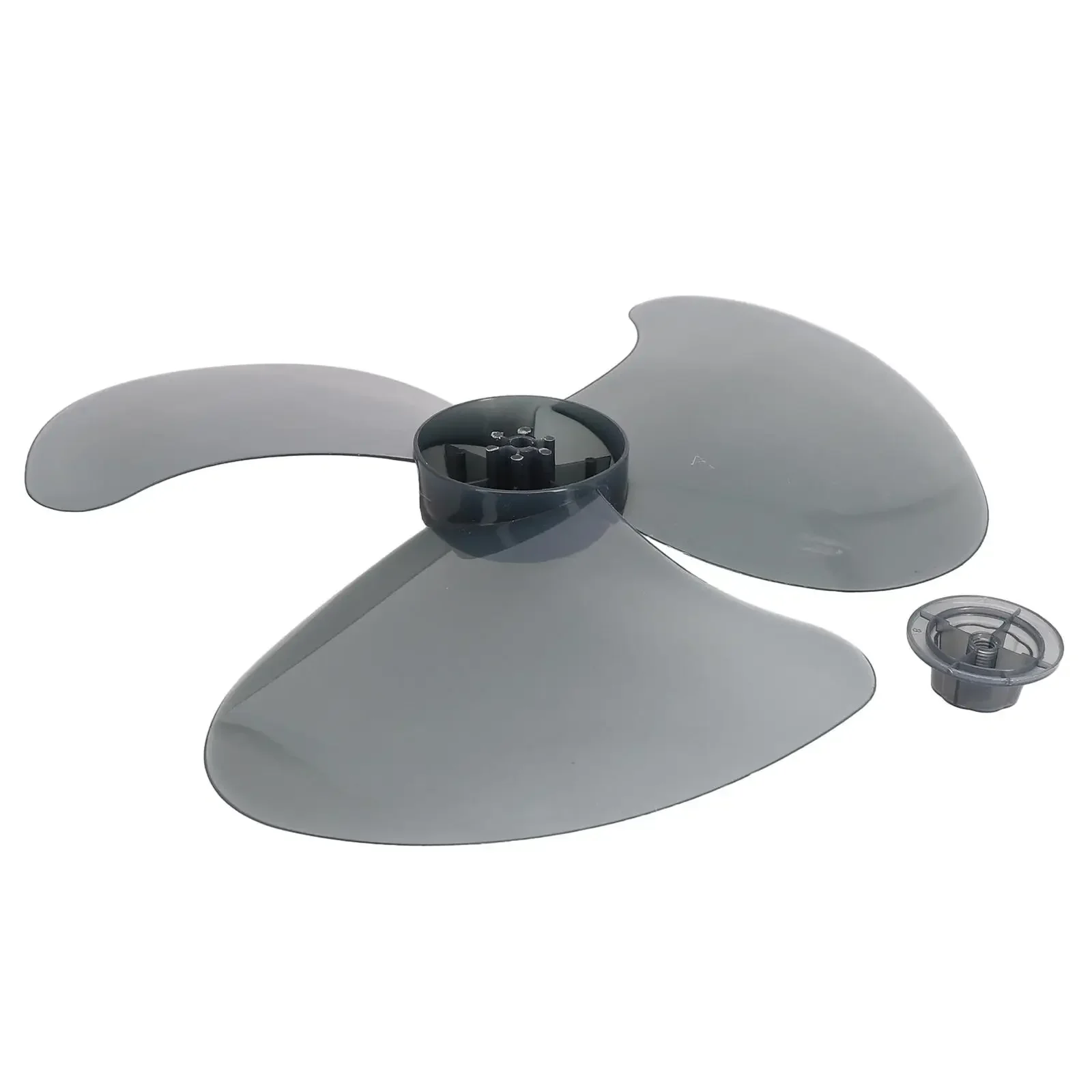 16 Inch 3Leaves Plastic Fan Blade Electric Fans Accessories Household Standing Pedestal Fan Blades Table Fanner With Nut Covers