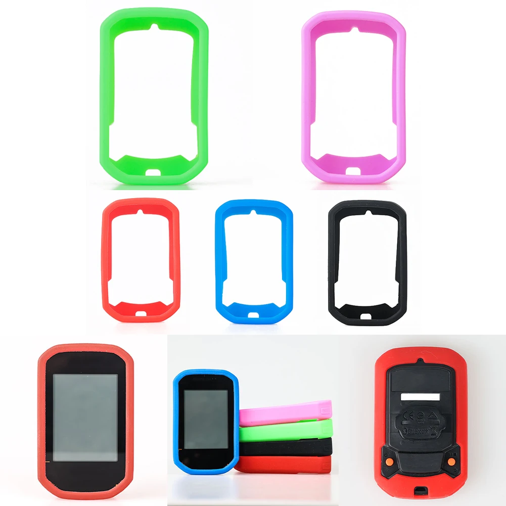 Silicone Case And Screen Protector Cover For-Bryton Rider R420 R320 Computer Case Cover Bicycle Computer Protector Cover Parts