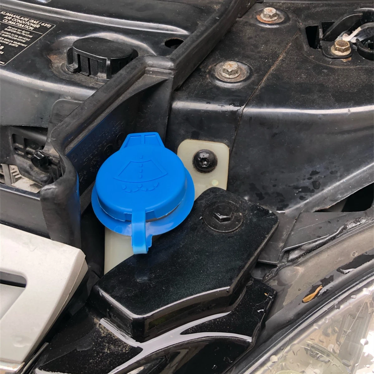 A1648690008 for Mercedes-Benz W164 X164 X166 W251 V251 Car Windshield Wiper Washer Fluid Reservoir Tank Cap Lid