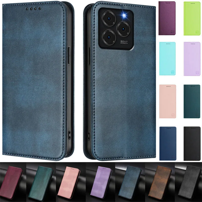 High-quality Magnetic Case For Ulefone Note 20 Pro Note20Pro Capa Leather Flip Stand Wallet Book Case For Ulefone Note20 Pro Pho