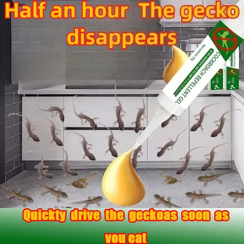

Gecko Repellent Outdoor Reptile Prevention Gel Gecko Bait Gel Suitable for Apartment Lawn Camping Porch Patio