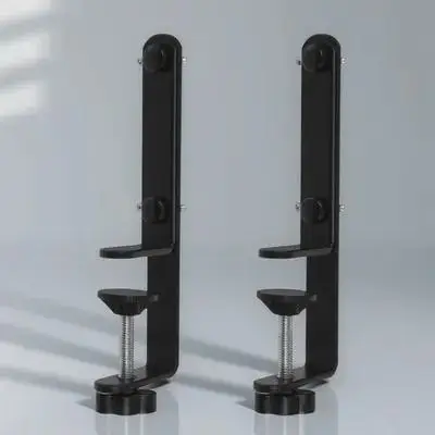 

2Pcs Desktop Pegboard Stand Multifunctional Office Wall Organizer Clamp Shelf Gaming Desk Accessories Privacy Panel