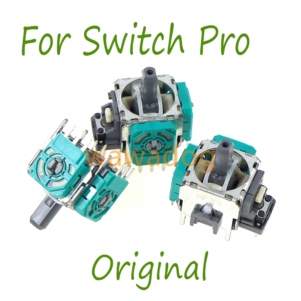 1pc parte original 3d analógico joystick polegar vara módulo sensor joystick para nintend switch ns pro controlador joypad