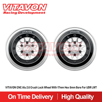 VITAVON CNCAlu 2.6 Crush Lock wheel With 17mm Hex 6mm Bore for UDR LMT