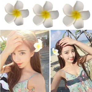 10pcs Hawaiian Flower Hair Clip Wedding Hair Accessories Beach Party Hair Pins