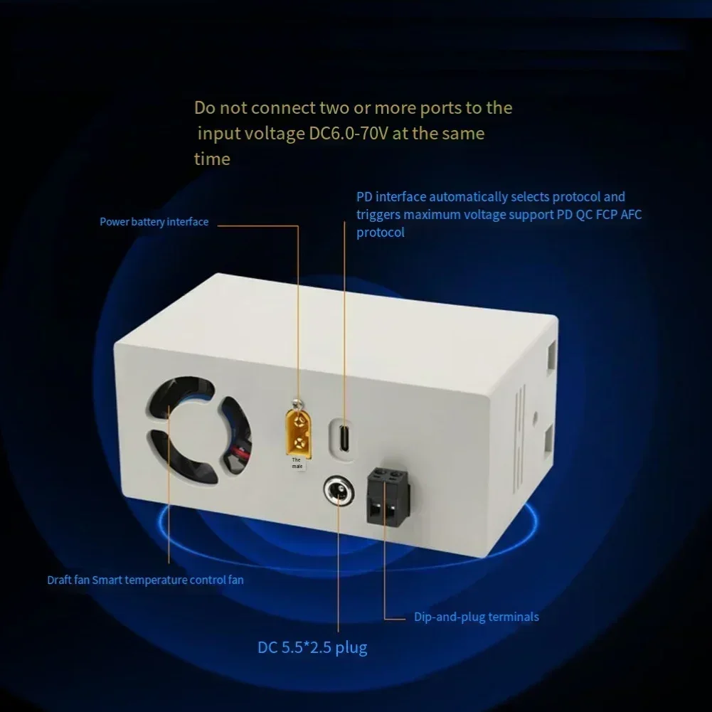 

Проекты «сделай сам» Регулируемый источник питания Регулируемый модуль питания Огнестойкий корпус ЖК-дисплей 1,8 дюйма