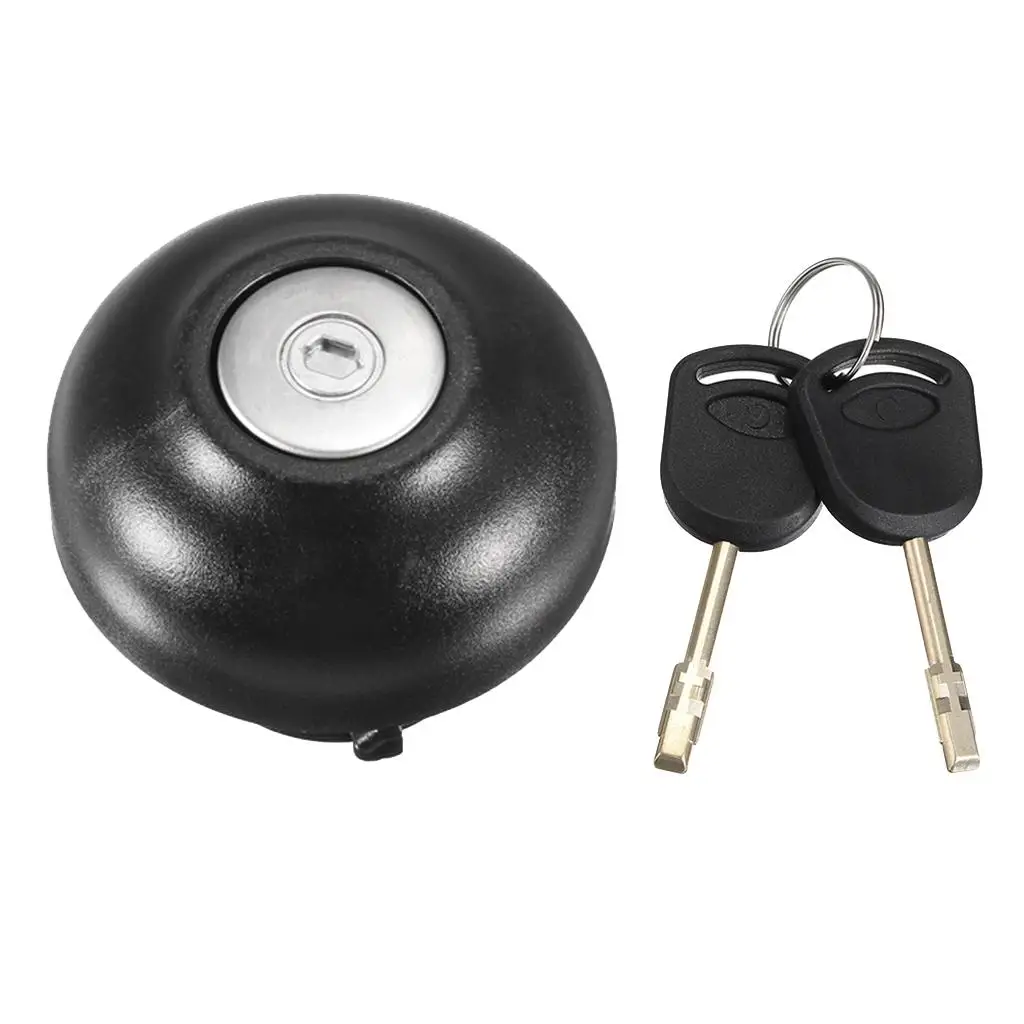 Locking The Fuel Cap Cover with two keys for 2006 2019 Gasoline