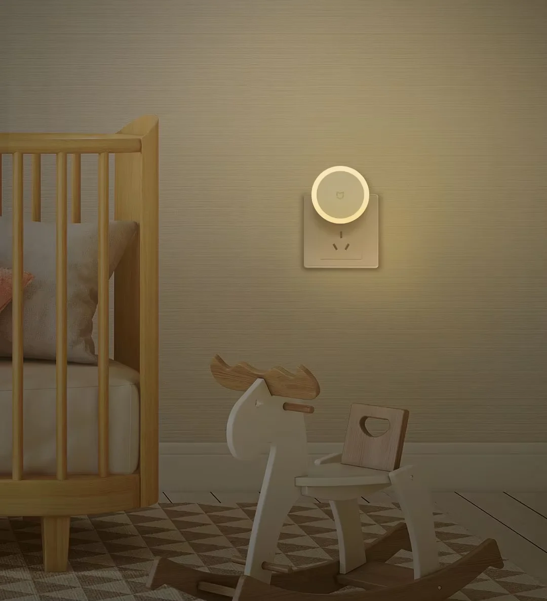 New Xiaomi MiJIA LED Smart Infrared Human Body Motion Sensor Dimmable Control Lighting Night Light For Smart Home No Battery