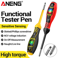 Electric Tester Pen ANENG B18 Voltage Detector Pen Style Multimeter Meter Test Induction Lights Portable Screwdrivers Set Tools
