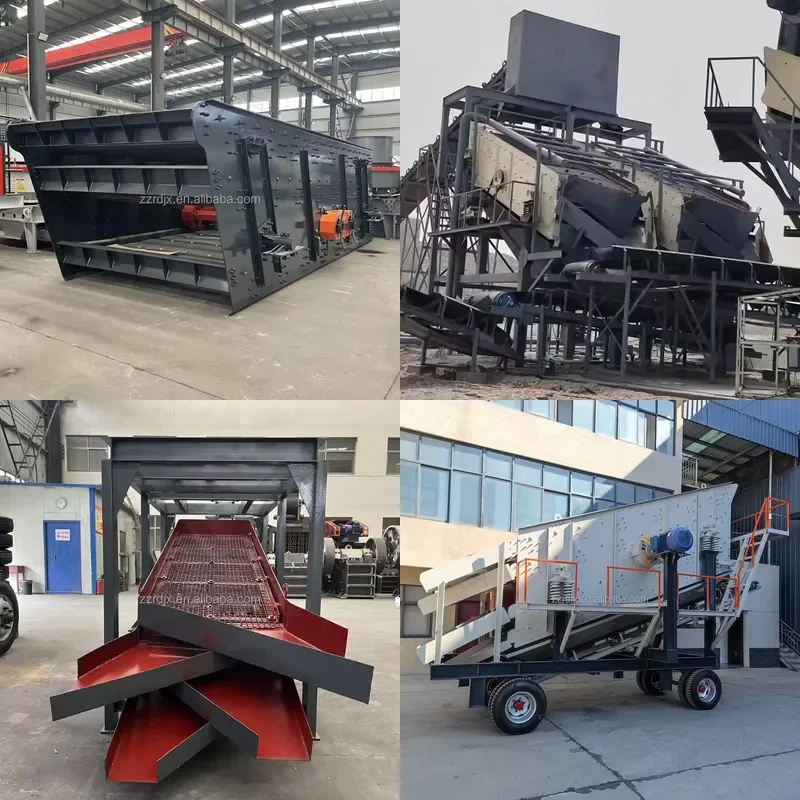 Mining Aggregate Stone Silica Sand Stone Circular Vibrating Screener Price, Sandstone Vibrating Screen for Sale