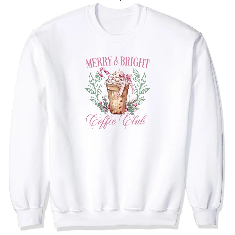 عيد الميلاد النبيذ تصميم نقل الحرارة DTF الحديد على ملصق ملون تصميم ملون للملابس بلايز سترة بقع قابل للغسل