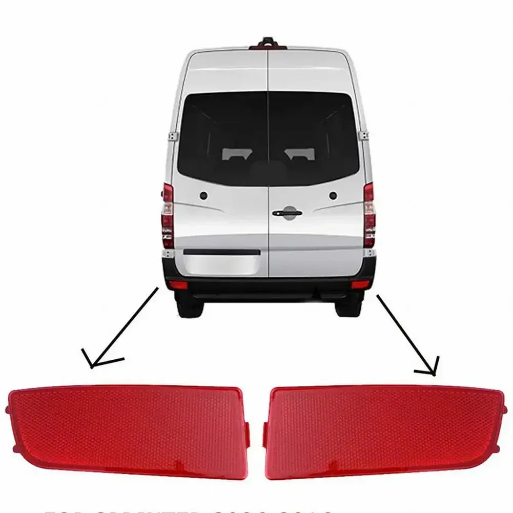 

For Mercedes Sprinter W906 Crafter 2x Rear-Bumper Light Rear Reflector 9068260040 Quality-ABS-Plastic-Accessories For Vehicles