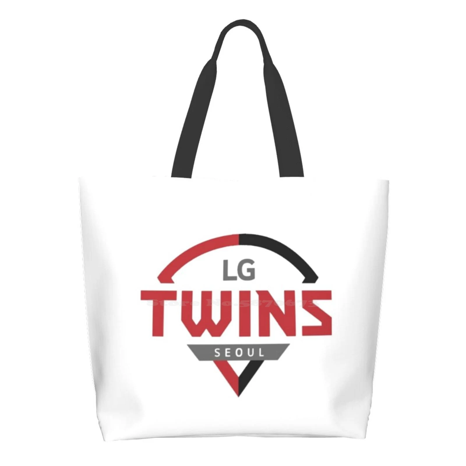 

Untitled Casual Handbag Tote Bag Reusable Large Capacity Lg Twins Seoul Hanwha Kbo Lg Twins Kia Tigers Kiwoom Heroes