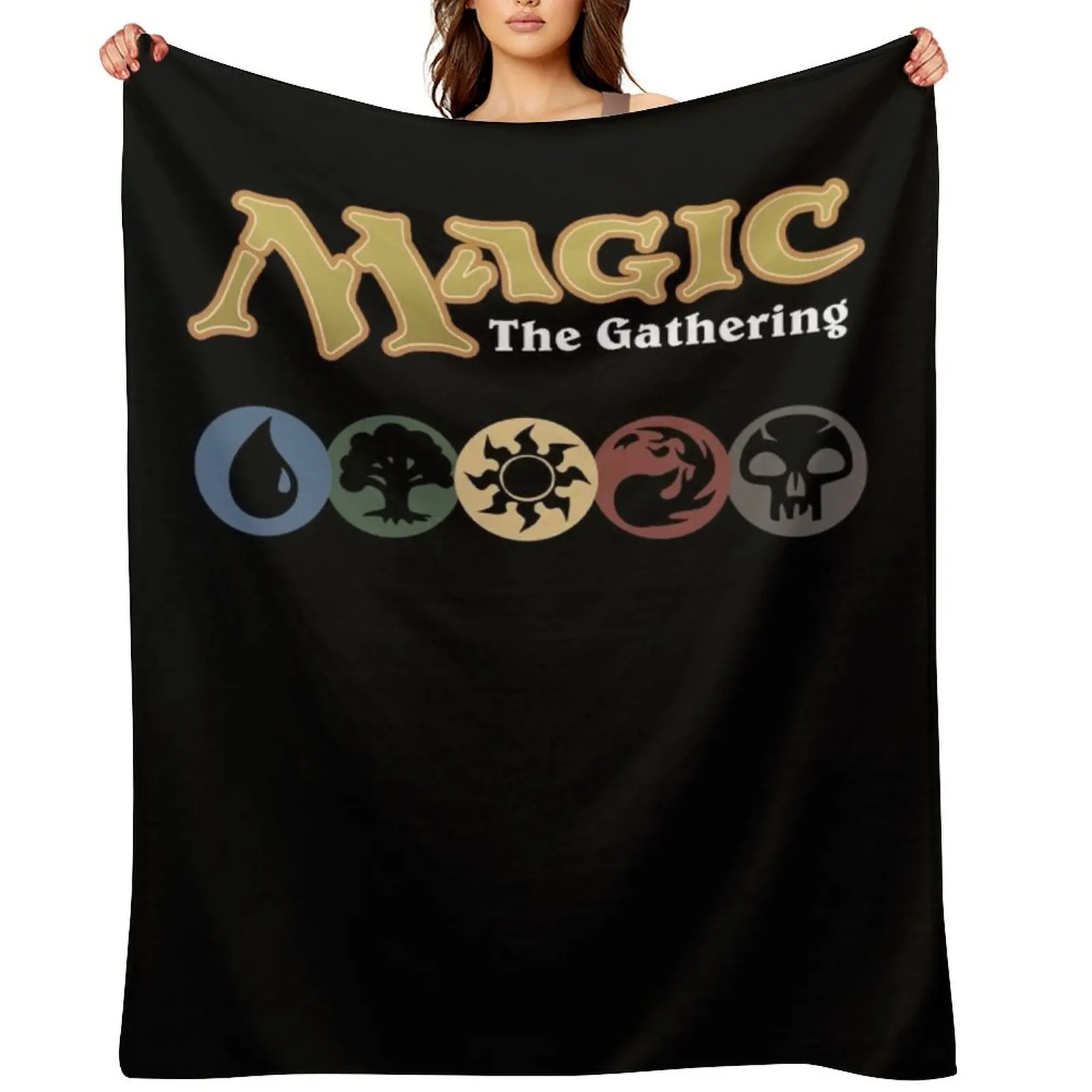 

Magic The Gathering Logo Throw Blanket decorative Softest Soft Beds Blankets
