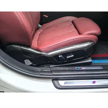 適用於BMW3系列4系列G20 G26 X3 G01 G02 X3M F97的碳纖維座椅側板運動桶形座椅側飾板內裝裝飾 8 最佳銷售 BMW320 G20 - №4